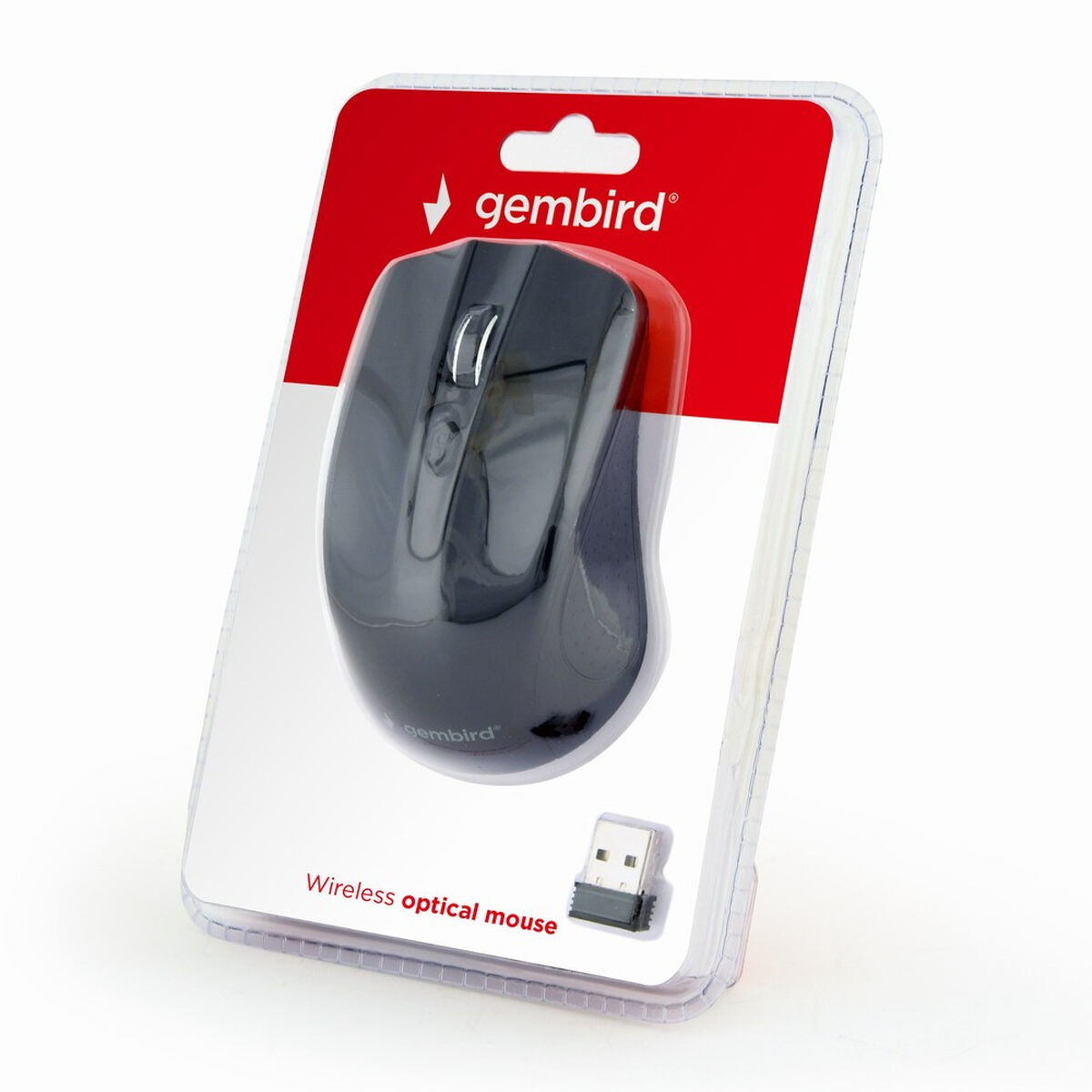 Mus GEMBIRD MUSW-4B-04 Svart 1600 dpi - 8