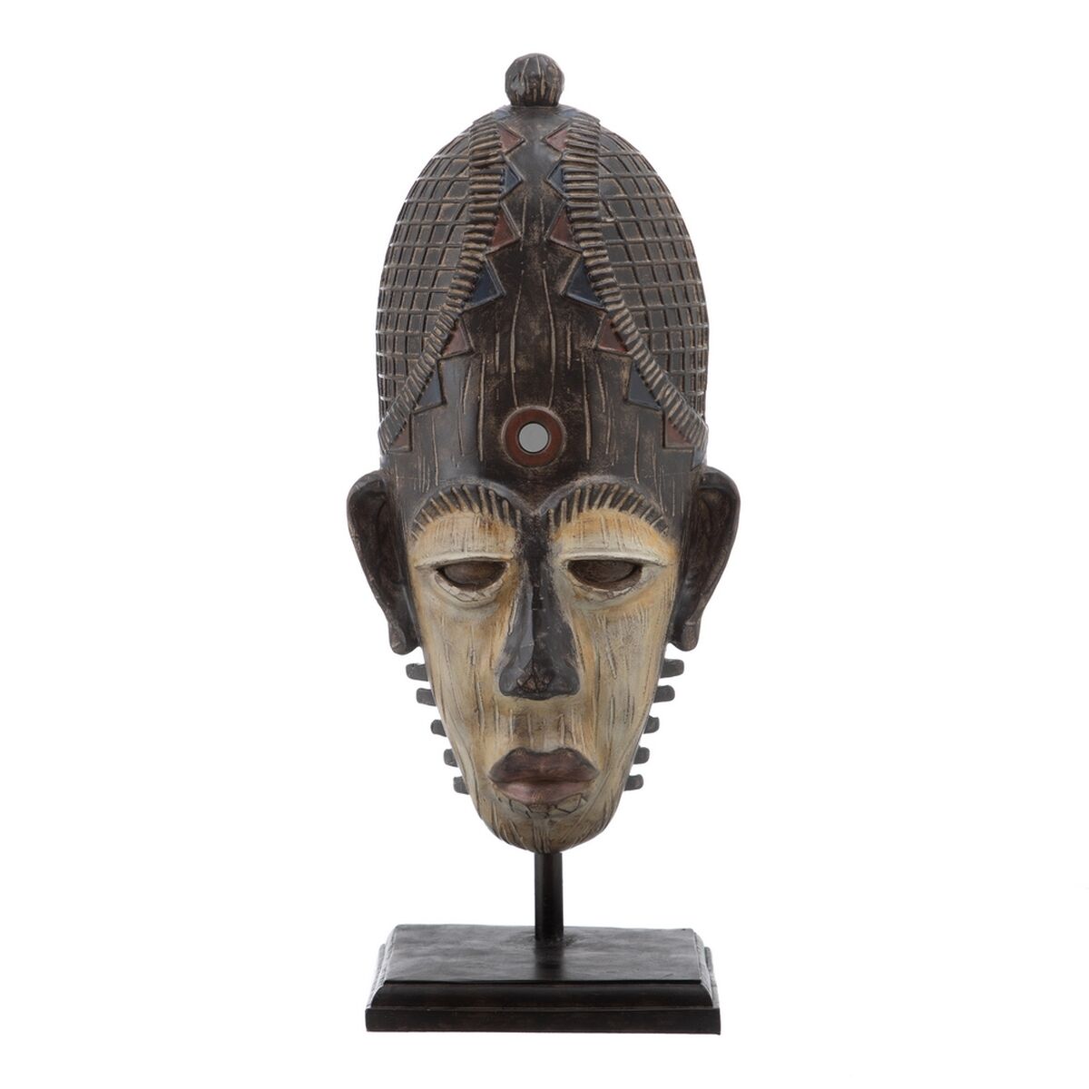 Prydnadsfigur 22 x 17 x 54,5 cm Afrikanska - 8