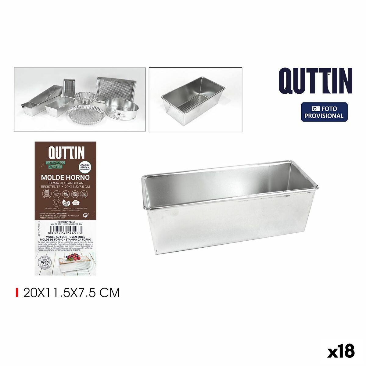 Bakform Quttin (18 antal) - 6