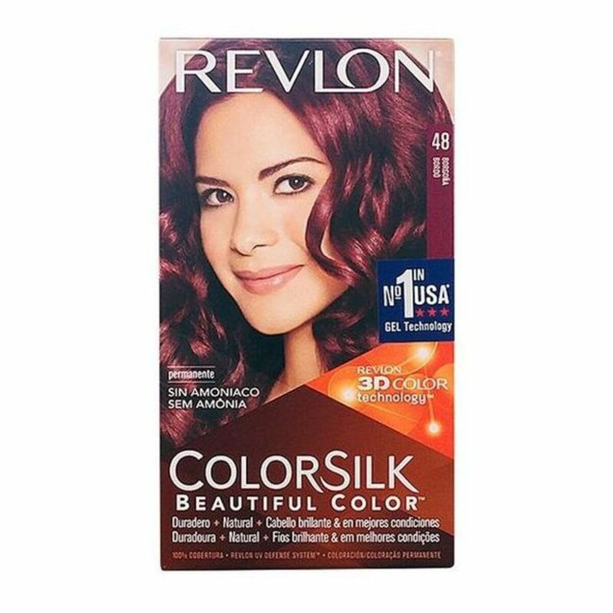 Färg utan ammoniak Revlon 309976623481 Grå (1 antal)