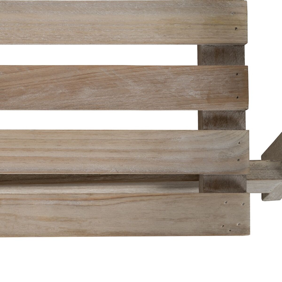 Bokhylla Naturell Granträ 41,5 x 34 x 112 cm - 7