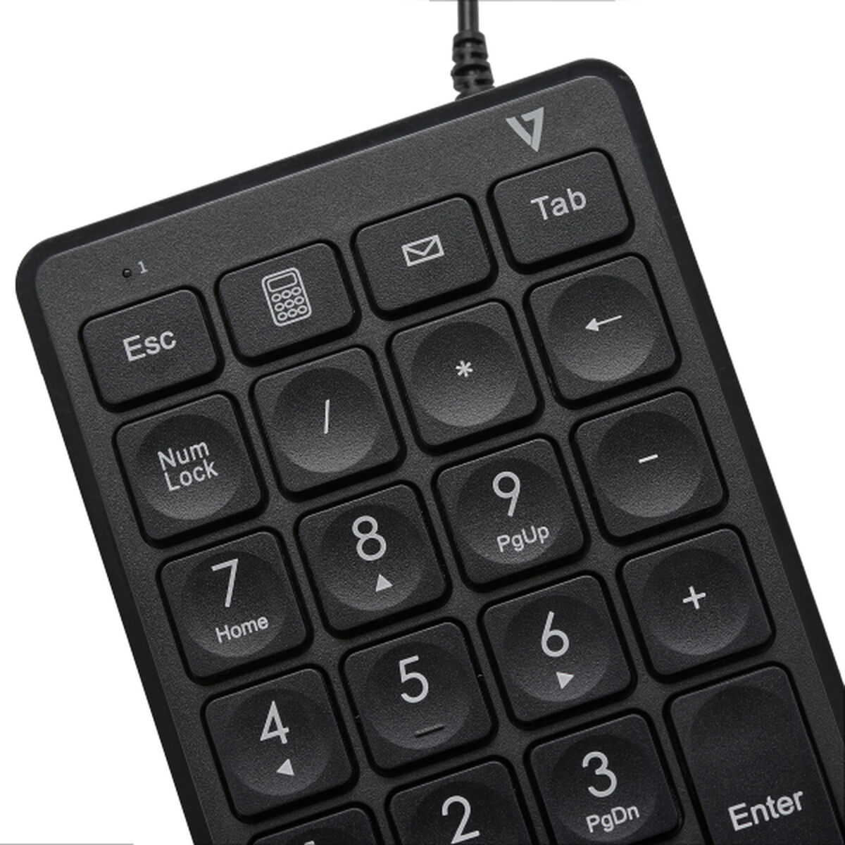 Numeriskt tangentbord V7 KP350 Svart - 4