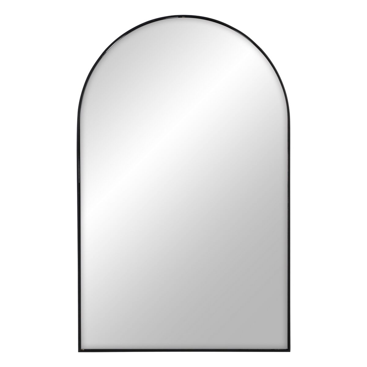 Väggspegel Svart 50 x 1,5 x 79,5 cm - 2