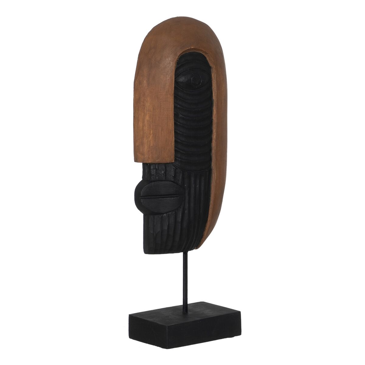 Prydnadsfigur Brun Mask 17,5 x 10 x 50 cm - 2
