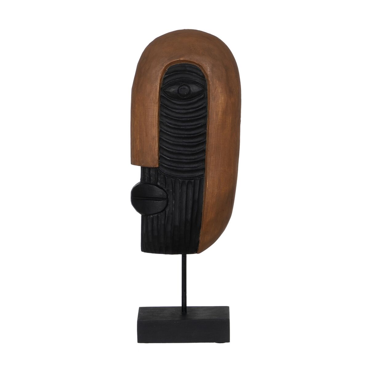 Prydnadsfigur Brun Mask 17,5 x 10 x 50 cm