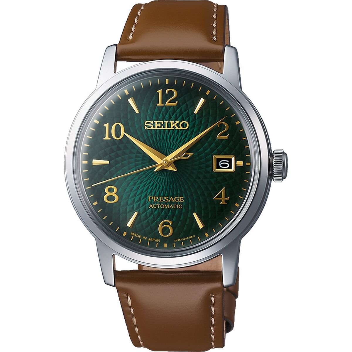 Herrklocka Seiko MOJITO Grön (Ø 38,5 mm)