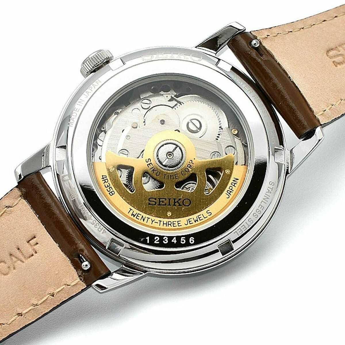 Herrklocka Seiko MOJITO Grön (Ø 38,5 mm) - 4
