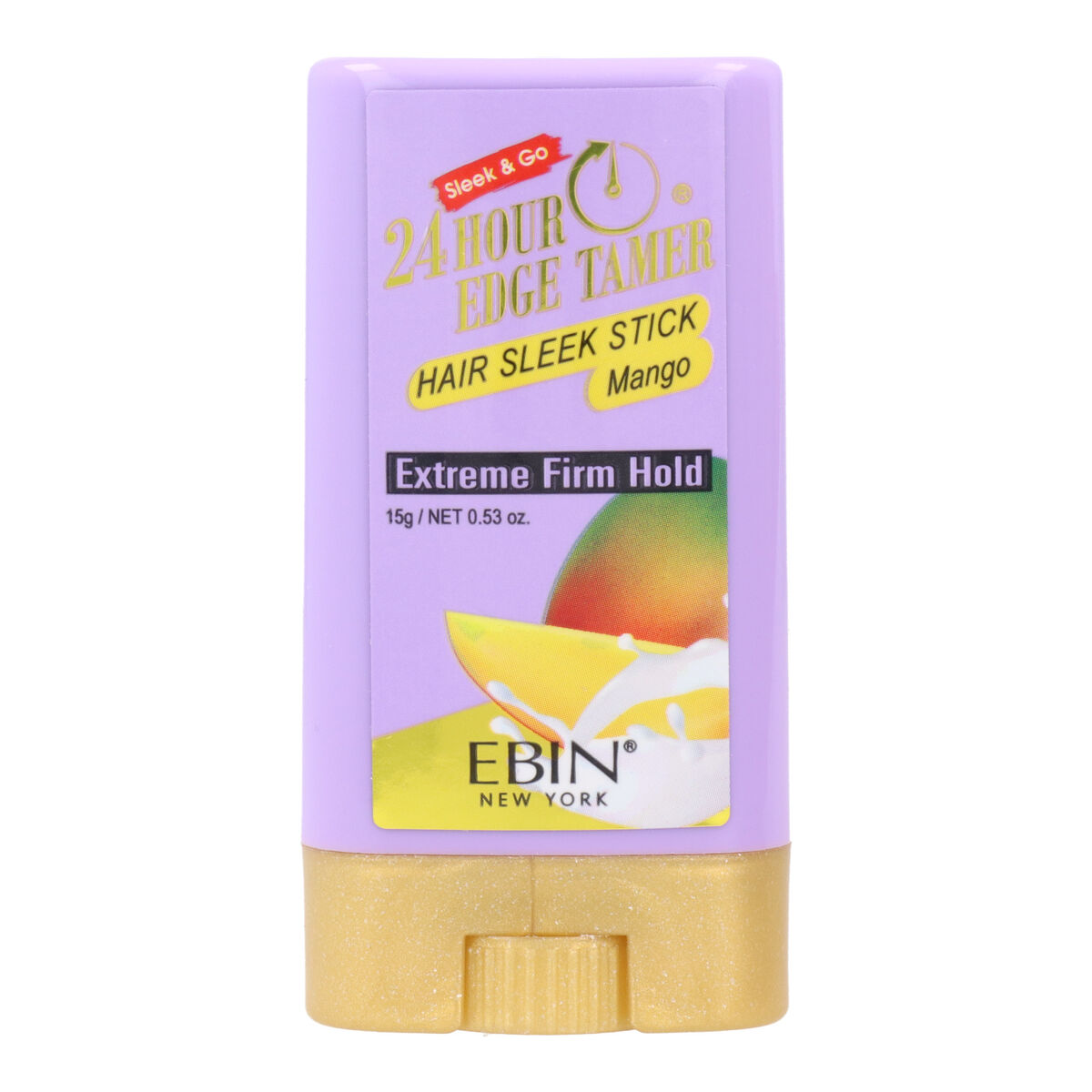 Fast vax för stadga Ebin New York Edge Sleek Mango 15 g
