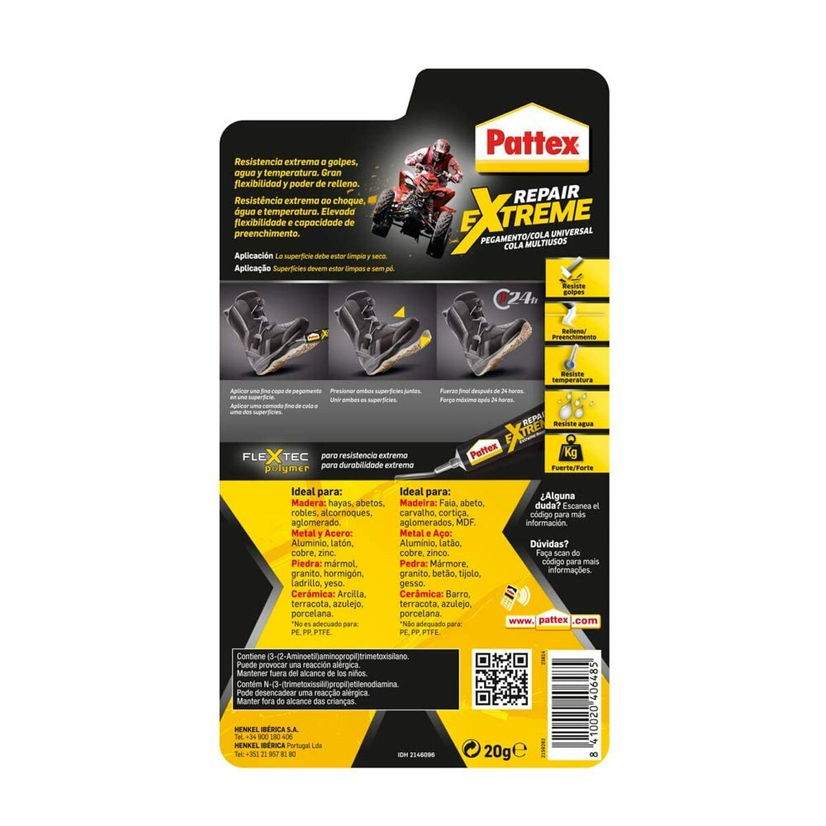 Lim Pattex Repair extreme 20 g - 3