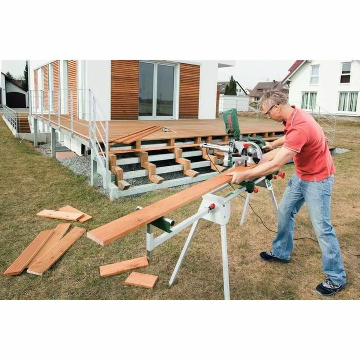 Arbetsbord BOSCH PTA 2400 122 cm 82 cm - 4