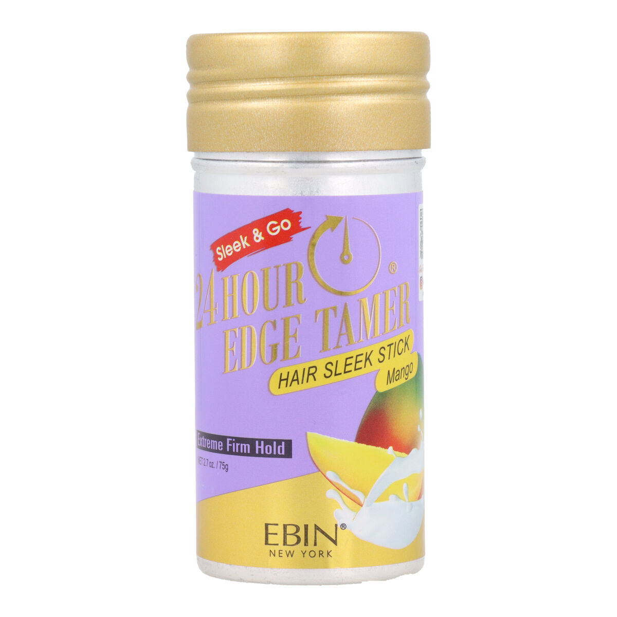 Fast vax för stadga Ebin New York Edge Sleek Mango 75 g
