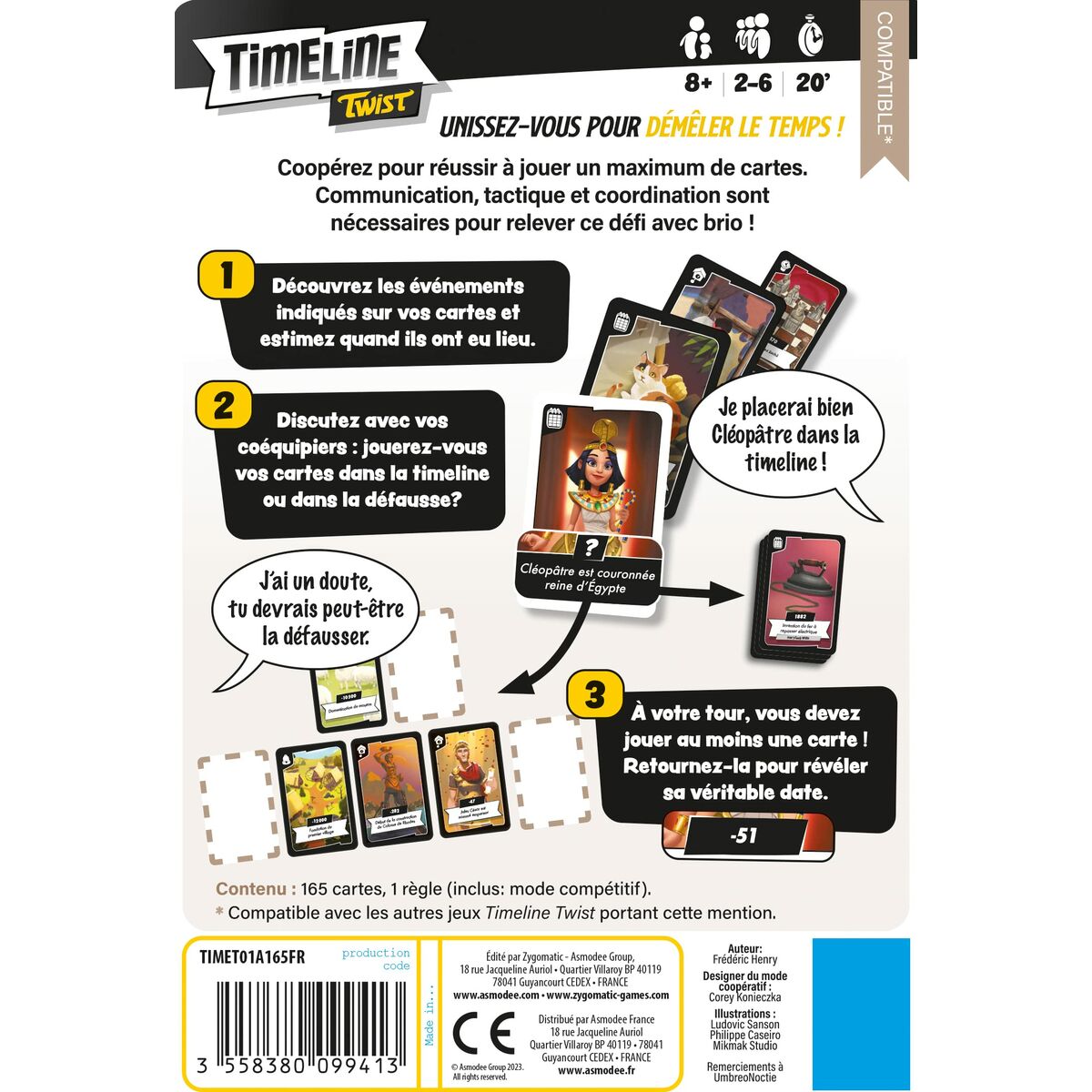 Kortspel Asmodee Timeline Twist (FR) - 2