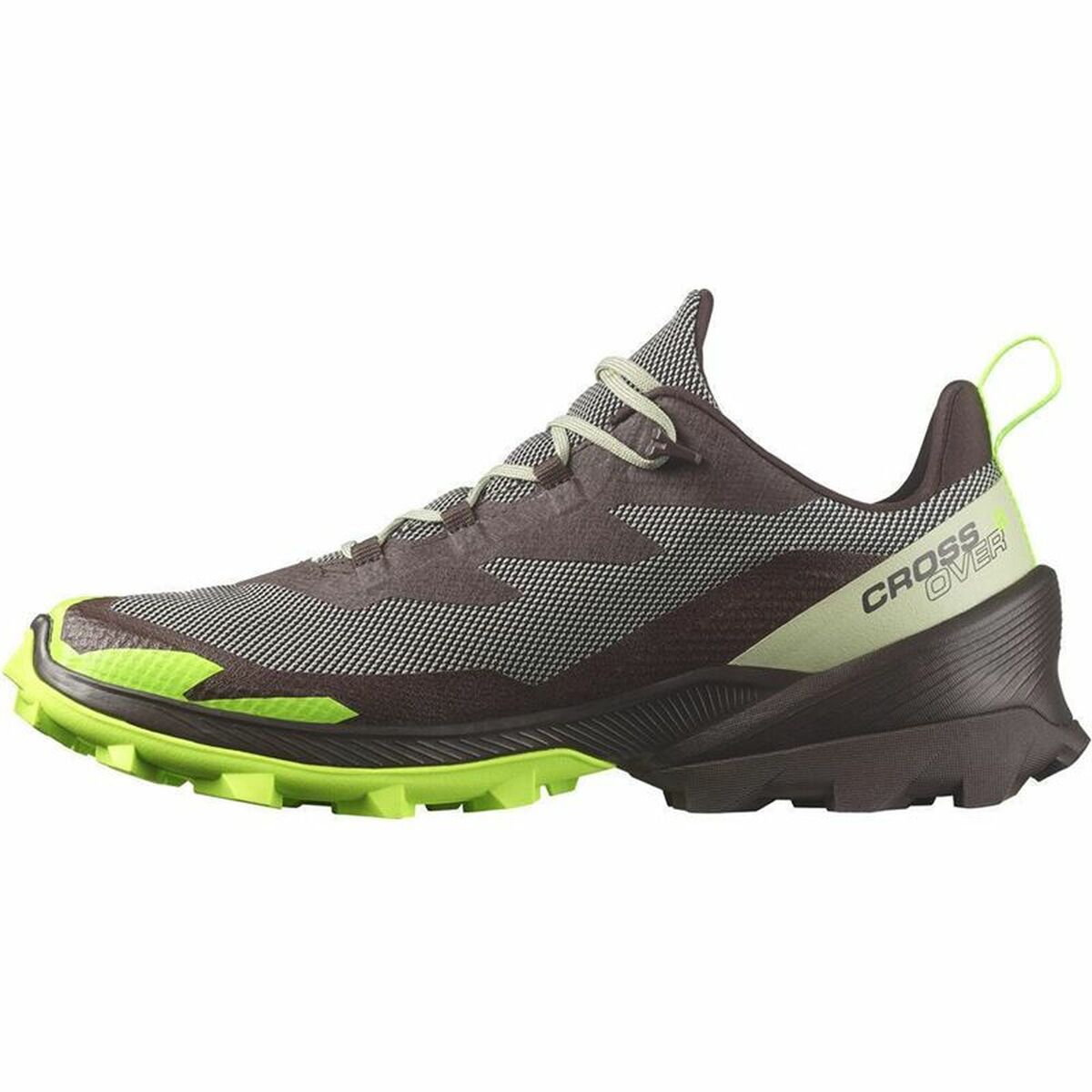 Gymnastikskor, Herr Salomon Cross Over 2 Gore-Tex Limegrön - 7