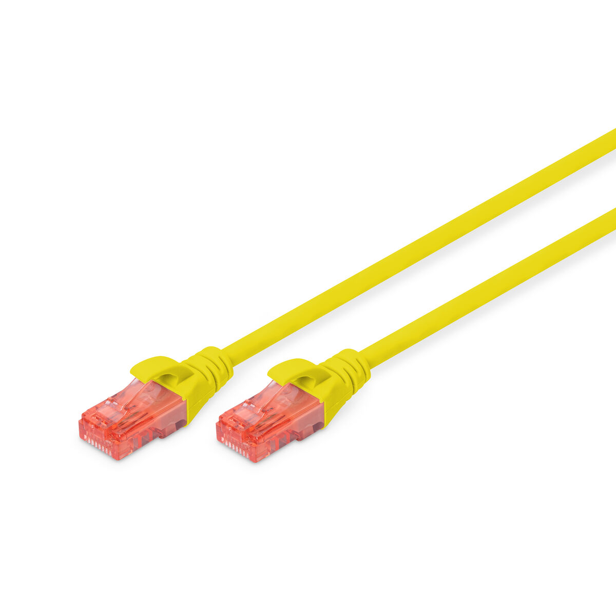 Nätkabel UTP Styv Kategori 6 Digitus by Assmann DK-1617-050/Y Gul 5 m - 2