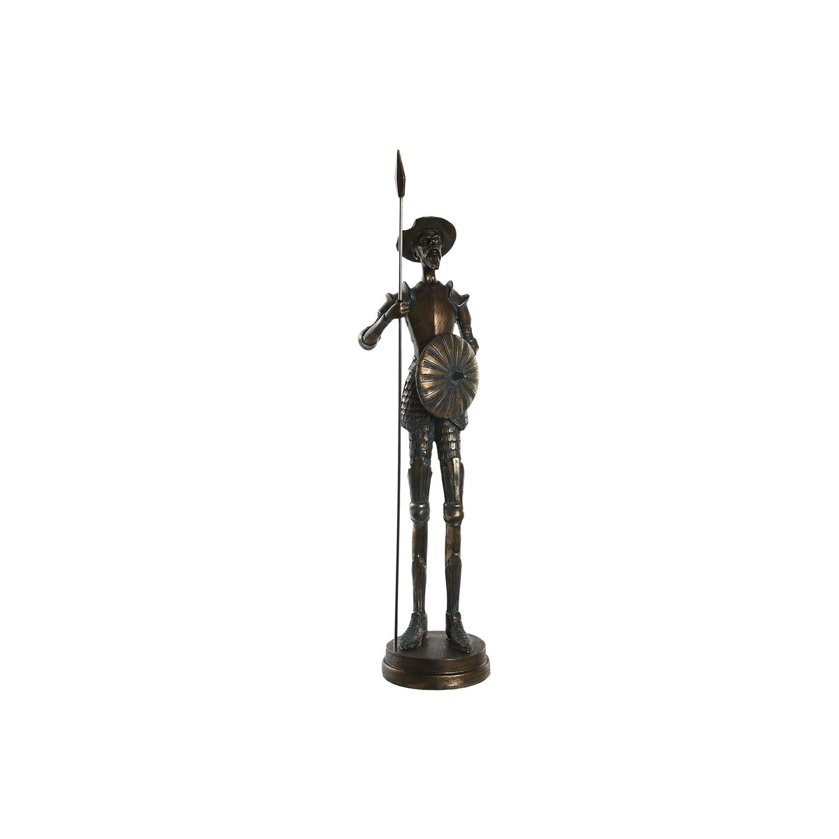 Prydnadsfigur DKD Home Decor Koppar 10 x 10 x 48 cm - 3