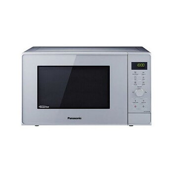 Mikrovågsugn med Grill Panasonic NN-GD36HMSUG 1000 W 23 L Silvrig