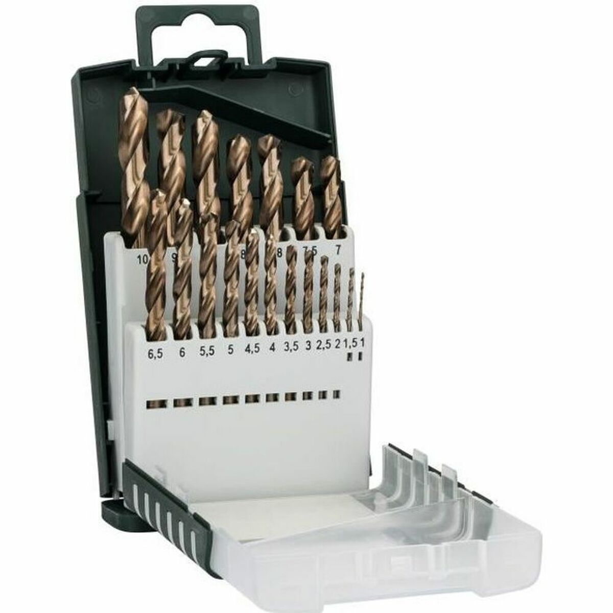Spolset BOSCH 2609255133 Spiralformade Stål Hög hastighet 19 Delar - 2