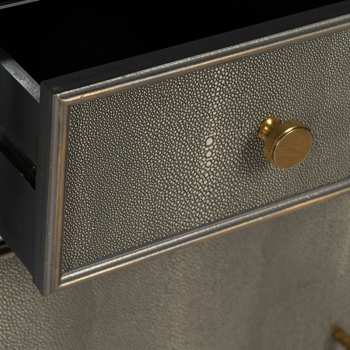 Mottagare CHLOE Gyllene Speglar 81 x 41 x 76,5 cm - 5