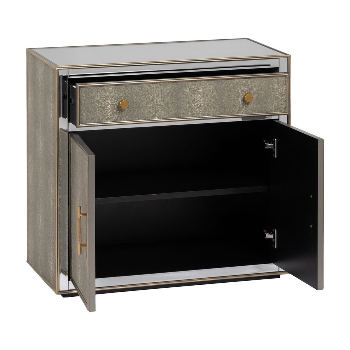 Mottagare CHLOE Gyllene Speglar 81 x 41 x 76,5 cm - 3