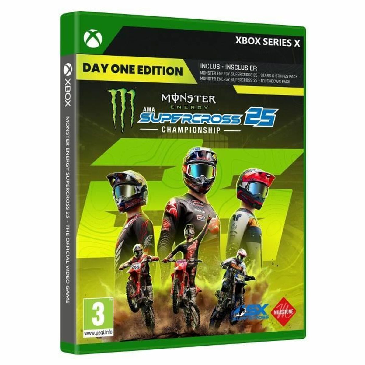 Xbox Series X Videospel Milestone Monster Energy Supercross 25
