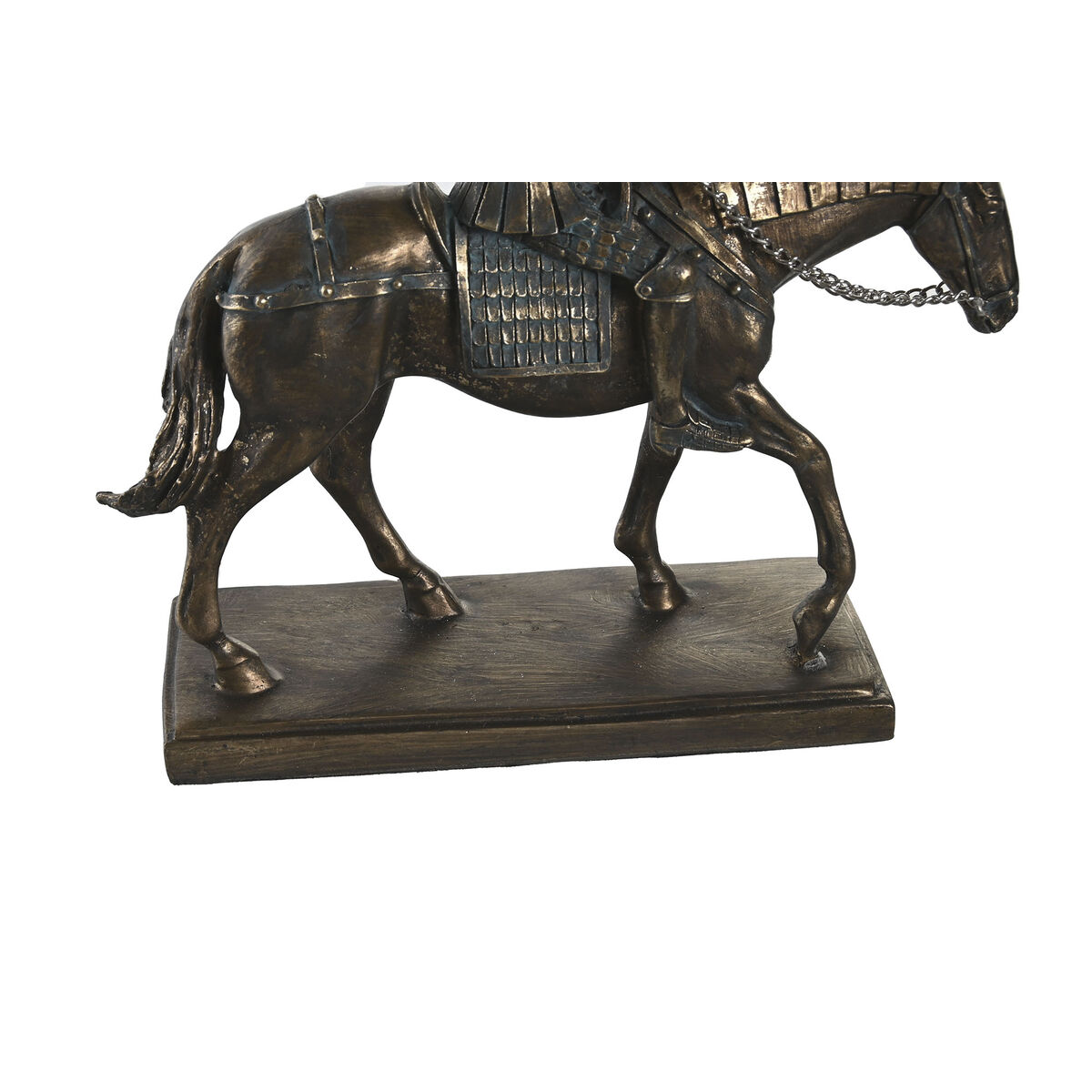 Prydnadsfigur DKD Home Decor 20 x 7 x 22 cm Häst Koppar - 2