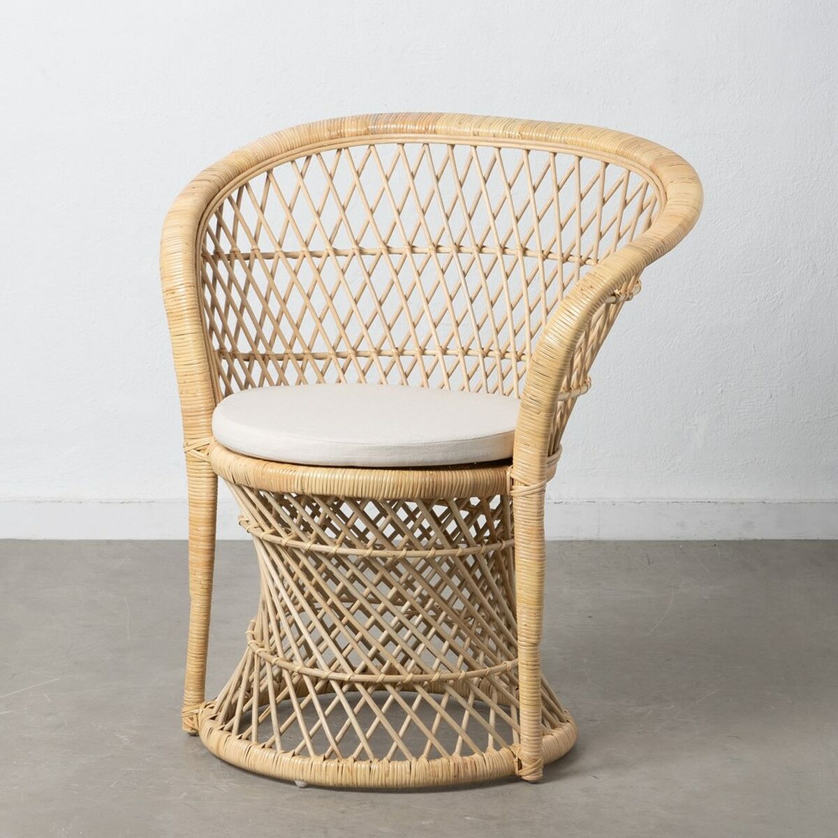 Trädgårdssoffa Naturell 84 x 68 x 84 cm - 2
