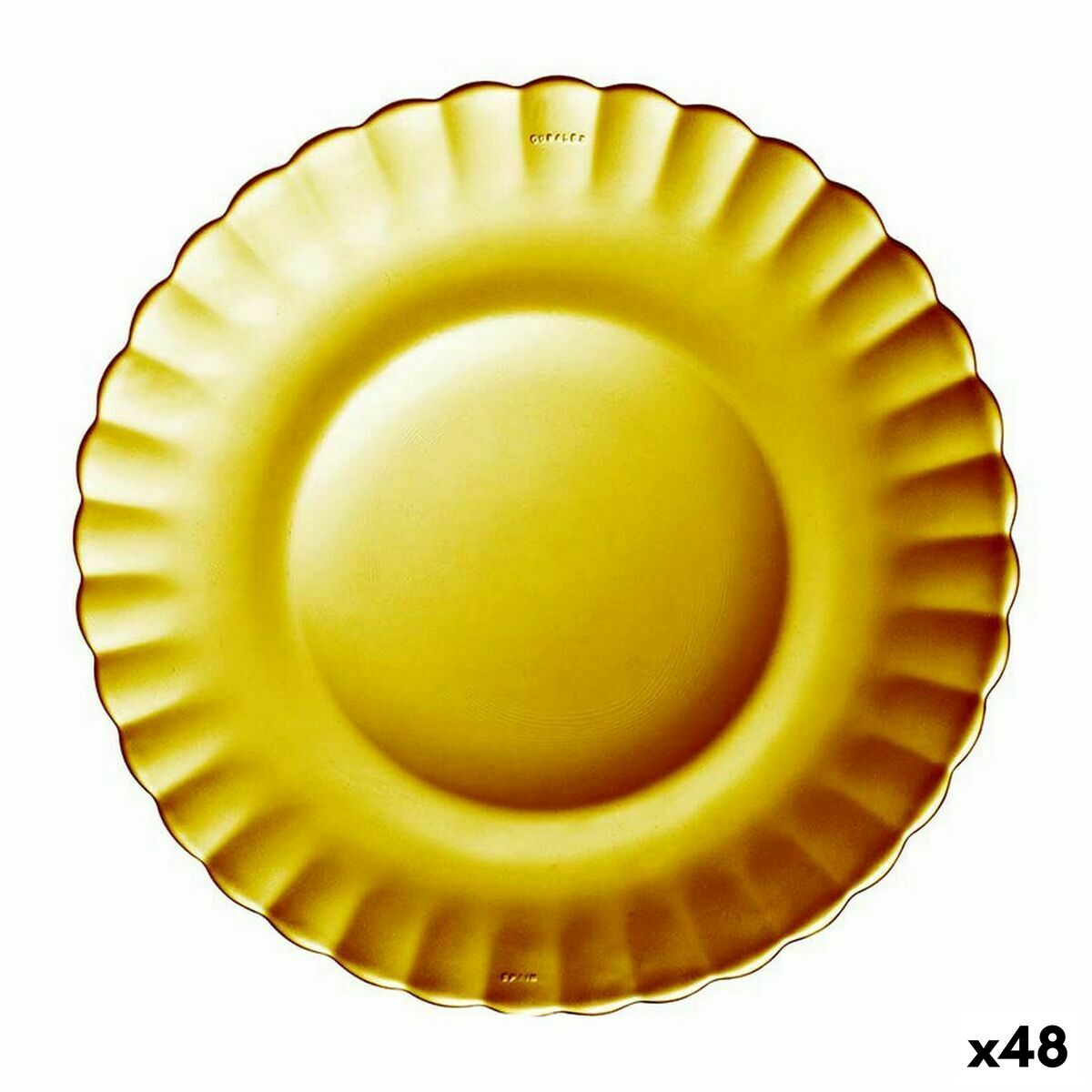 Dessert Duralex Picardie Glas Ambra Ø 20,5 cm (48 antal)