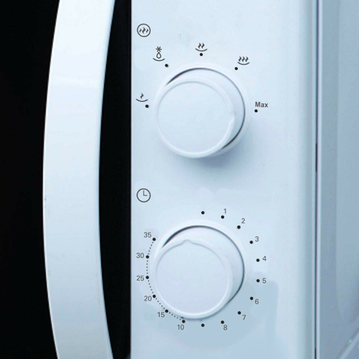 Mikrovågsugnen Flama 1824FL 20 L 700W Vit 700 W 20 L - 4