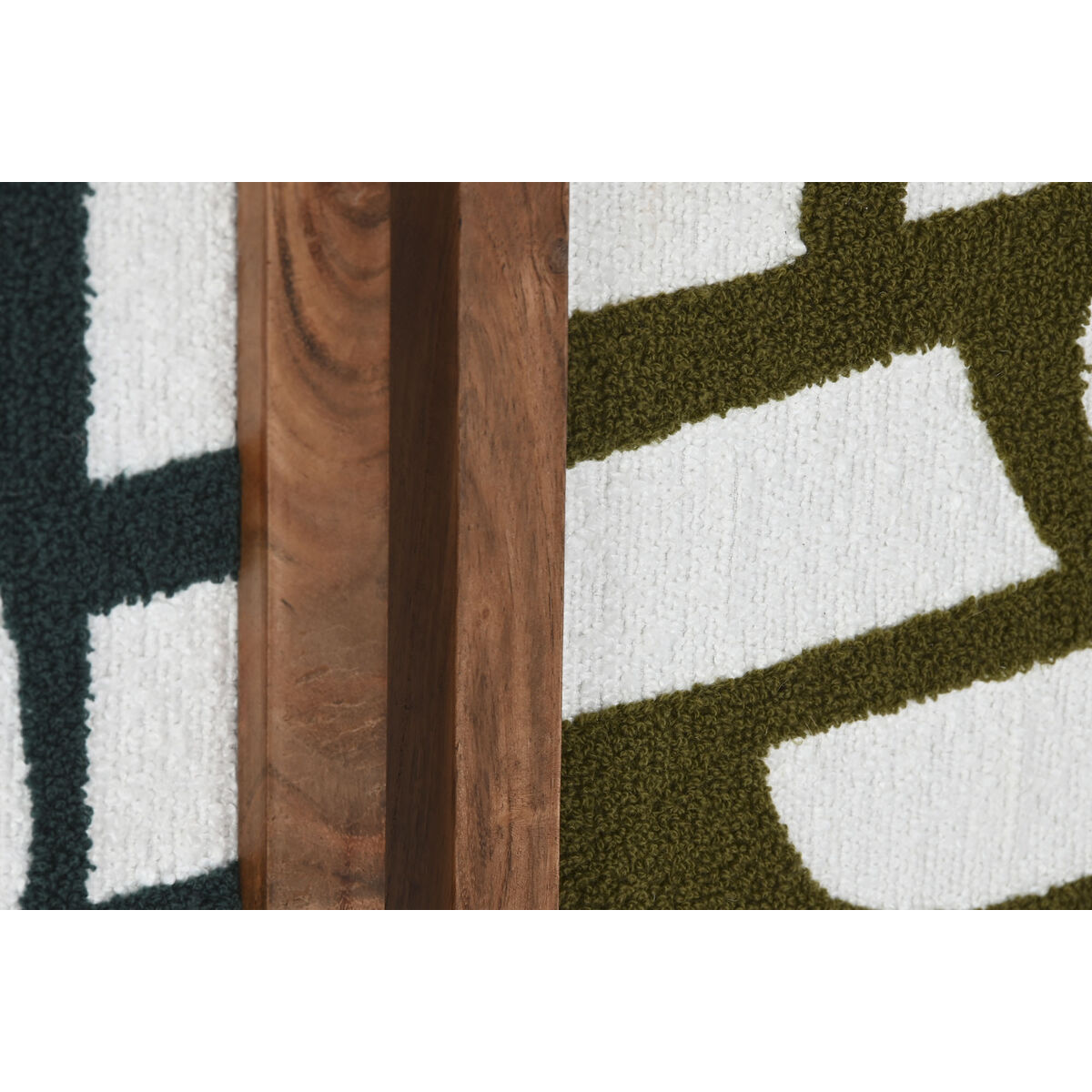 Tavla Home ESPRIT Bomull Akaciaträ 60 x 3 x 75 cm - 3