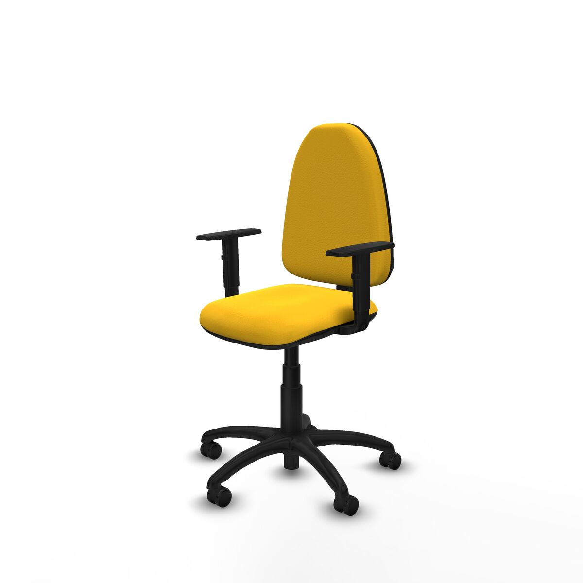 Kontorsstol Piqueras y Crespo B1D01RP Gul - 2