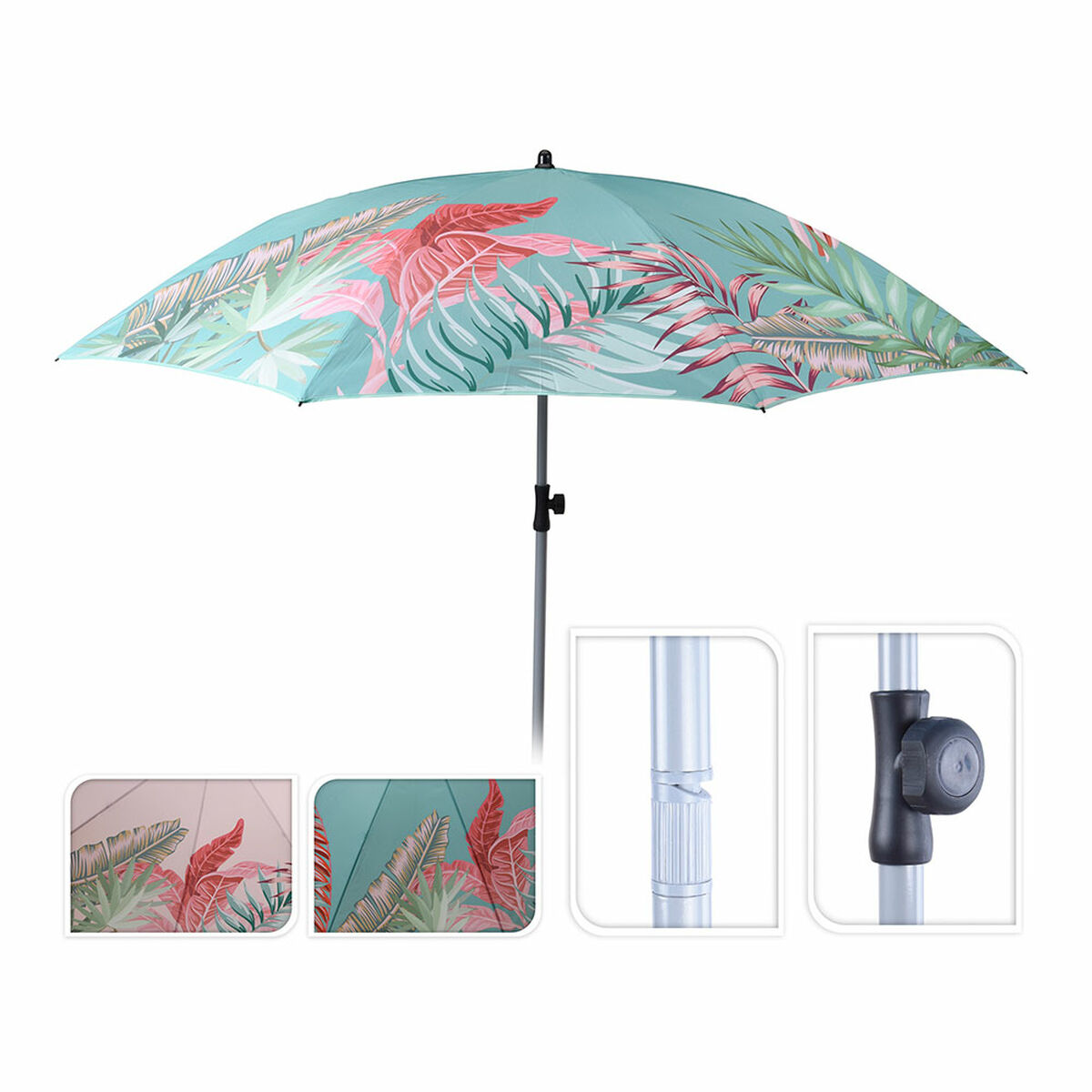 Paraply Pro Beach Ø 160 cm Ø 160 CM djur Justerbar
