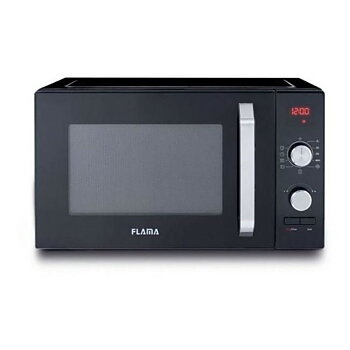 Mikrovågsugnen Flama 1837L Svart 800 W 23 L