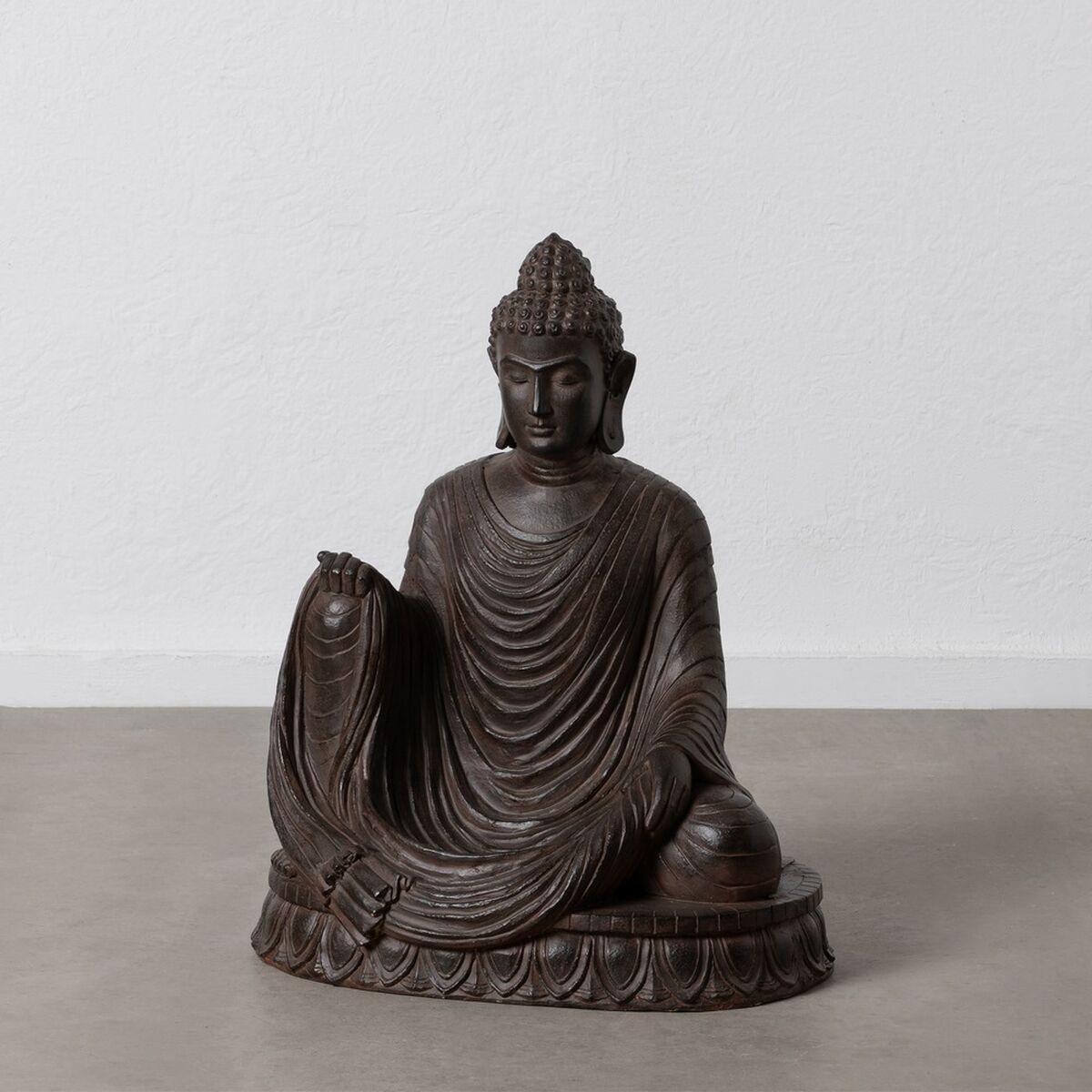 Prydnadsfigur Brun Buddha 62,5 x 43,5 x 77 cm - 7