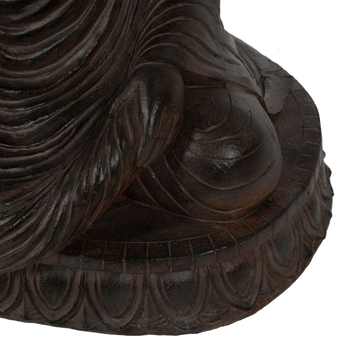 Prydnadsfigur Brun Buddha 62,5 x 43,5 x 77 cm - 3