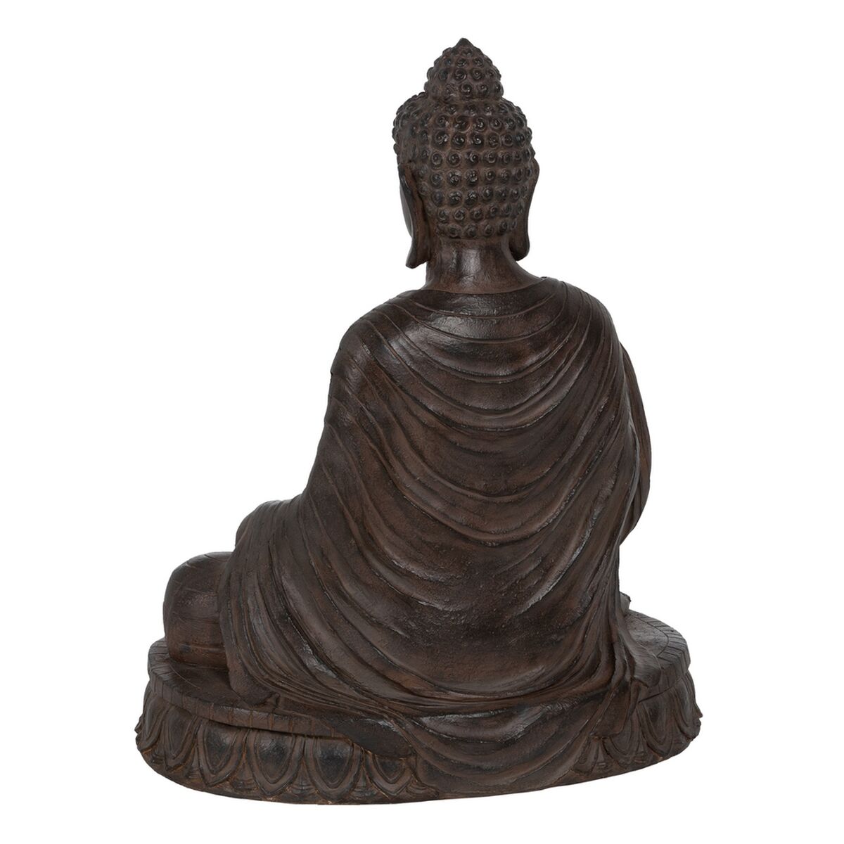 Prydnadsfigur Brun Buddha 62,5 x 43,5 x 77 cm - 8