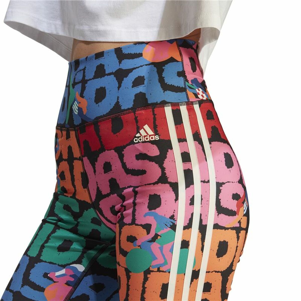 Sport-leggings, Dam Adidas Farm Bikert Multicolour - 5