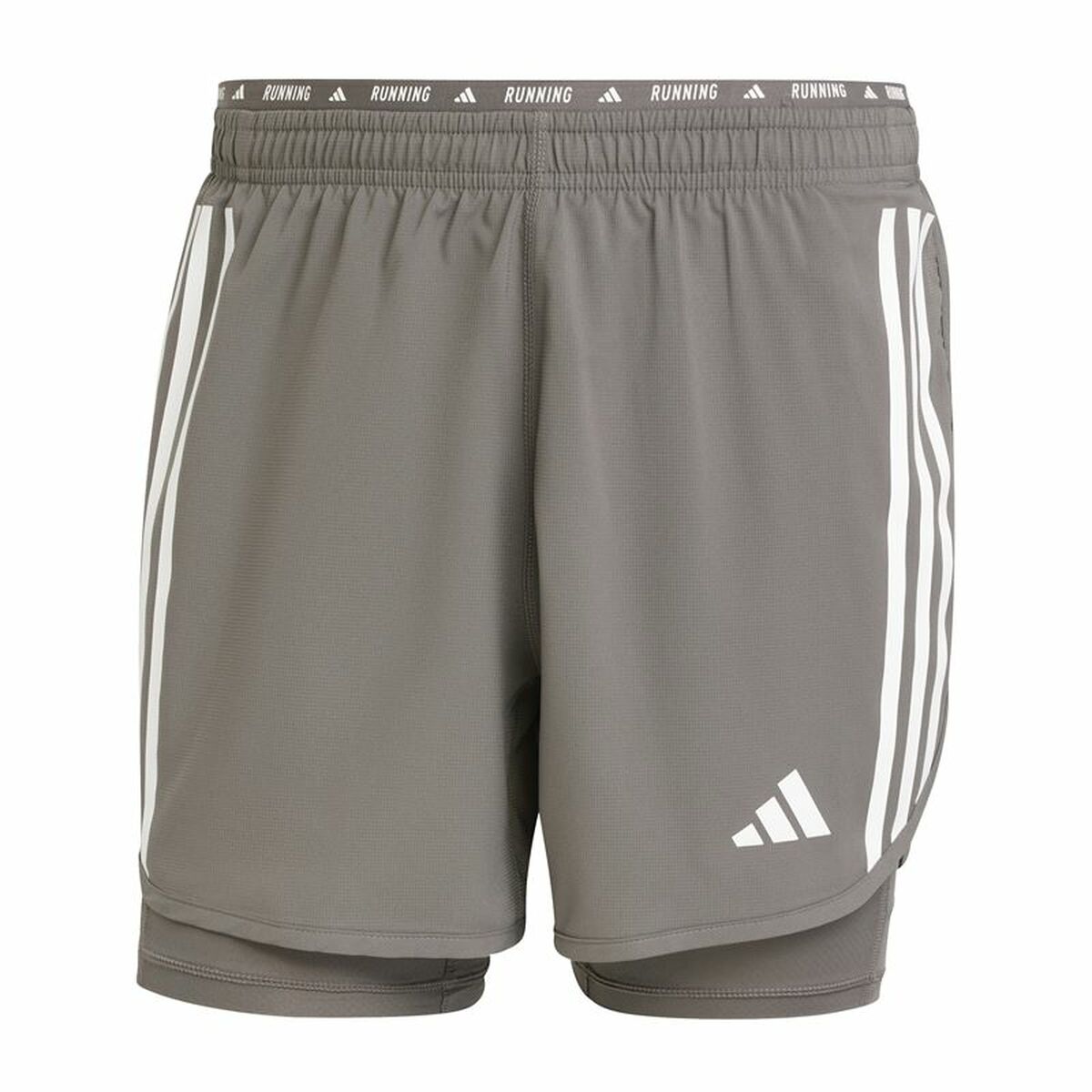 Sportshorts för män Adidas Own The Run 3 Bandas 2In1