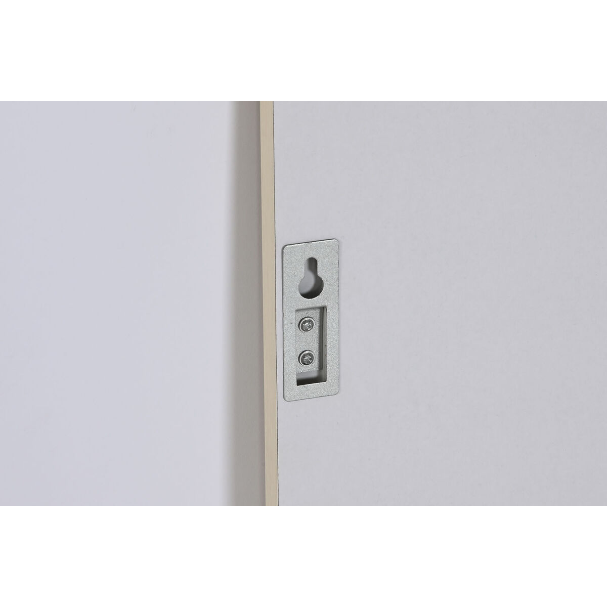 Väggspegel DKD Home Decor Vit Beige Mörkgrå 36 x 2 x 66 cm (4 antal) - 3