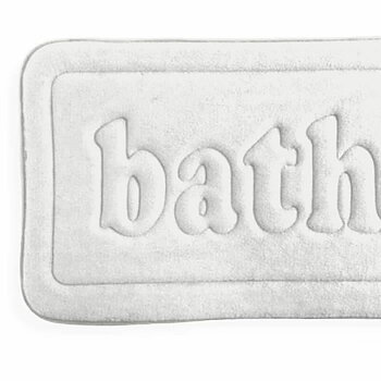 Halkfri badmatta TODAY Bath PVC 40 x 60 cm Vit