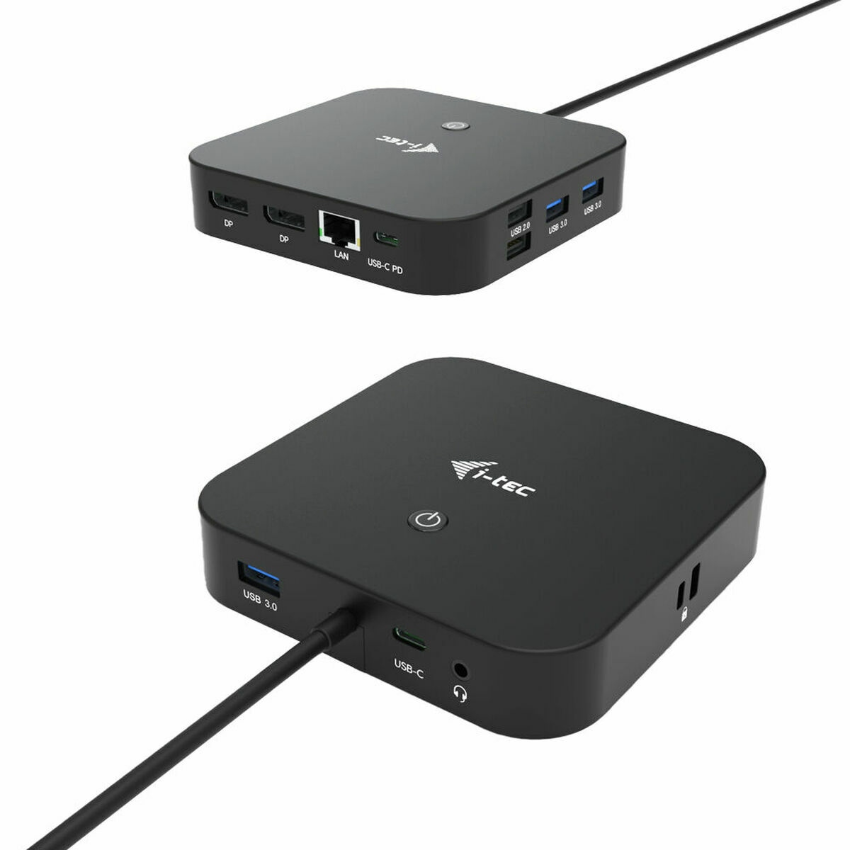 Dockstation i-Tec C31DUALDPDOCKPD Svart 4K - 2