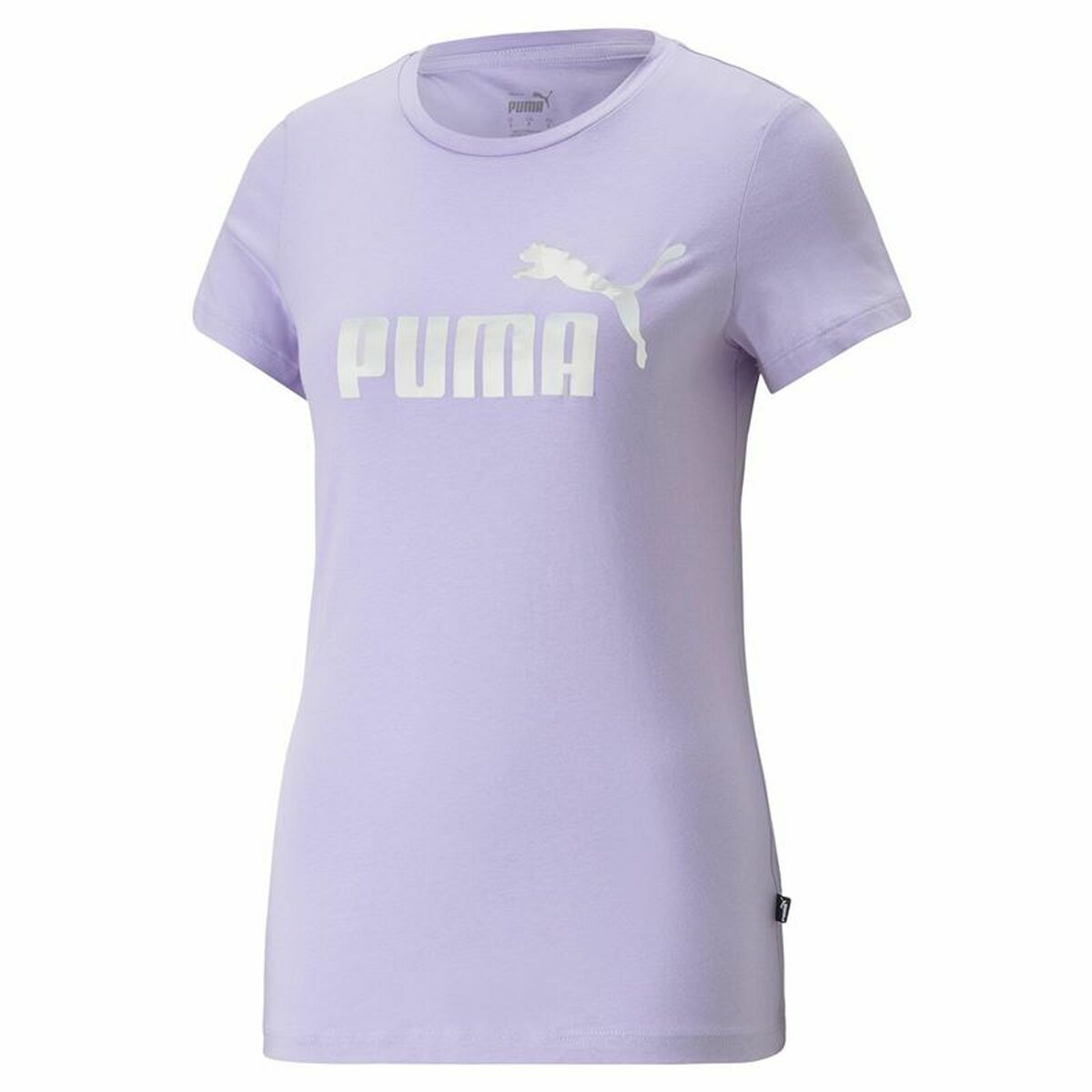 T-shirt med kortärm Dam Puma Ess+ Nova Shine  Lavendel Kvinna