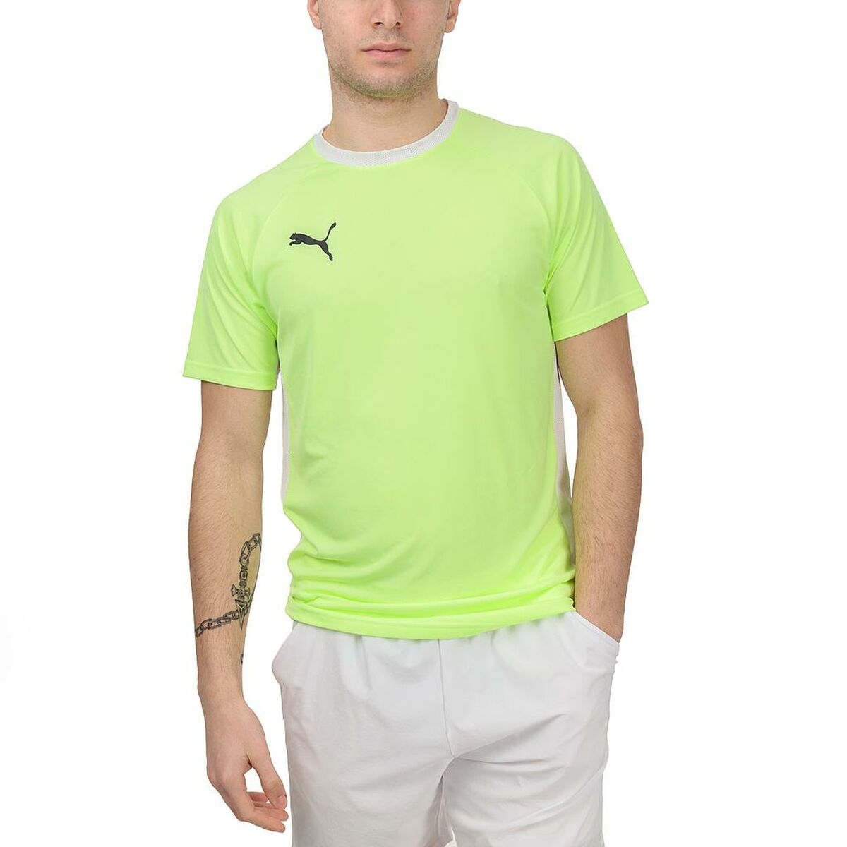 Sporttröja med ärmar TEAM LIGA  Puma  931832 01  Gul Padel - 4