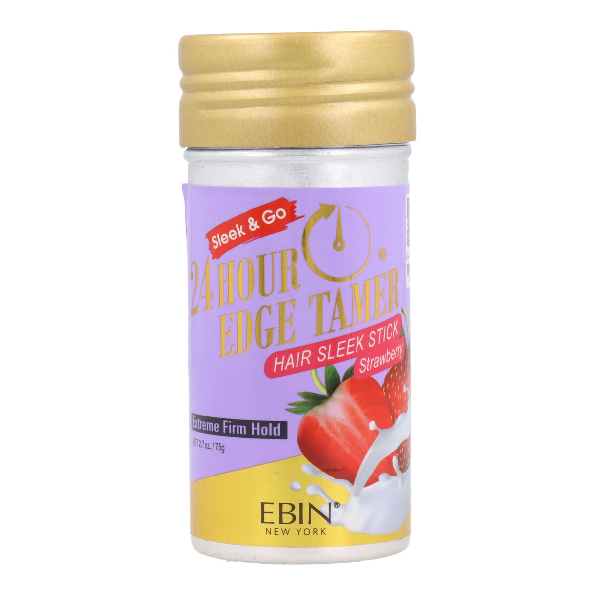 Fast vax för stadga Ebin New York Edge Sleek Strawberry 75 g