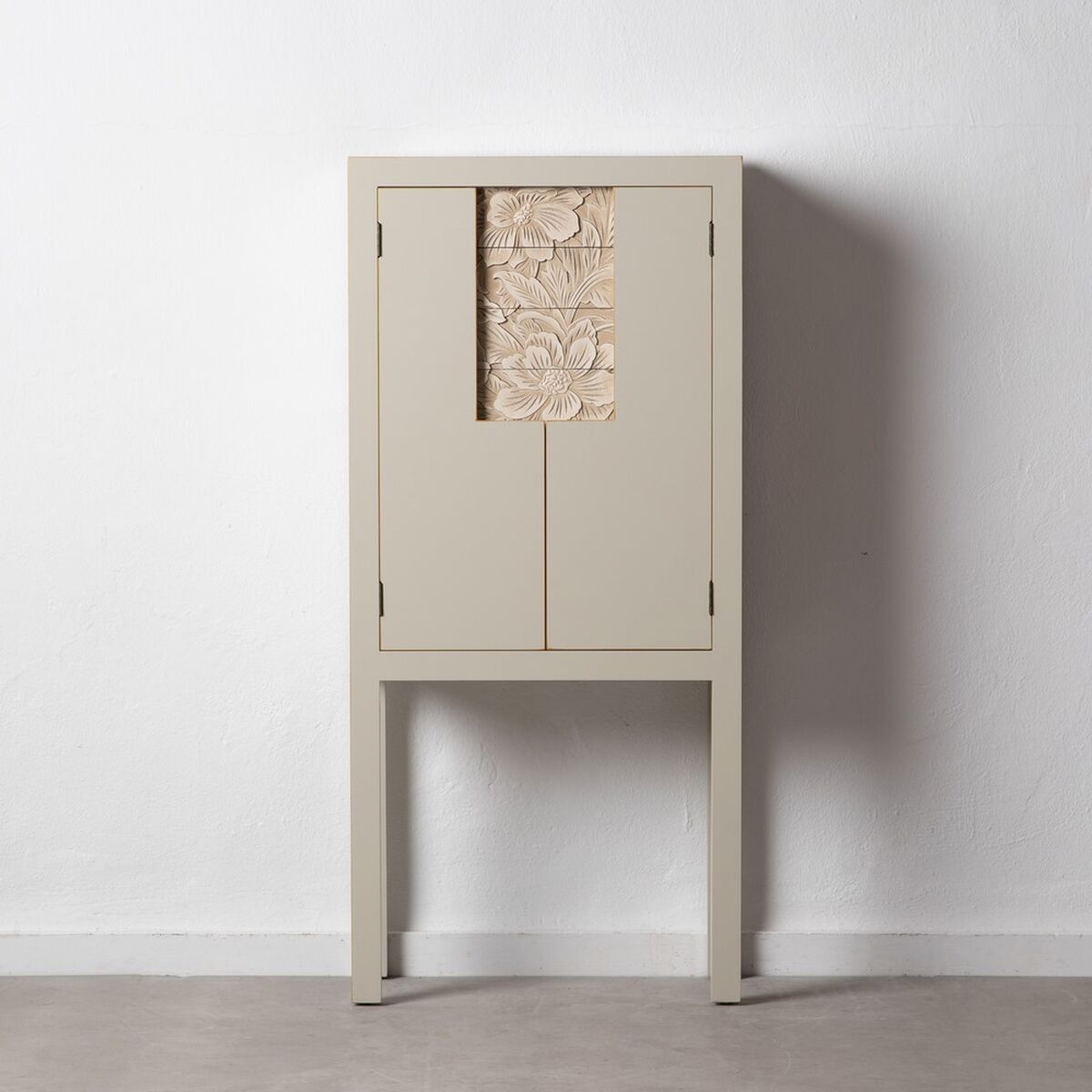 Garderob ORIENTAL CHIC Beige-brun (taupe) Trä MDF 60 x 30 x 130 cm - 2