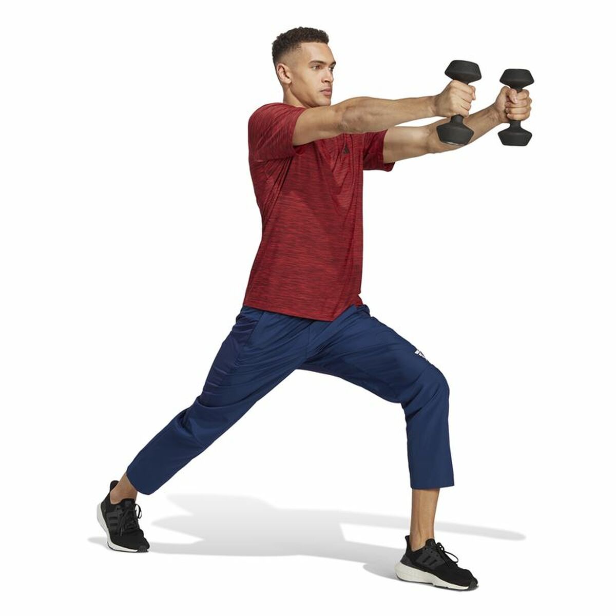 Byxor för vuxna Adidas Designed For Movement Blå Män - 5