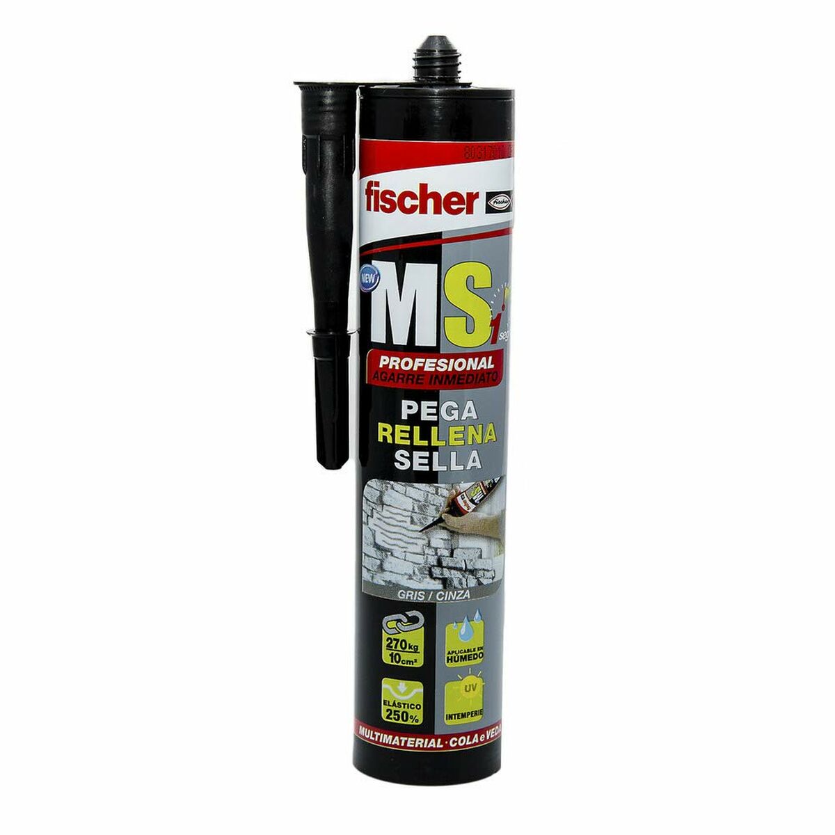 Förseglare/självhäftning Fischer Ms Grå 290 ml - 5