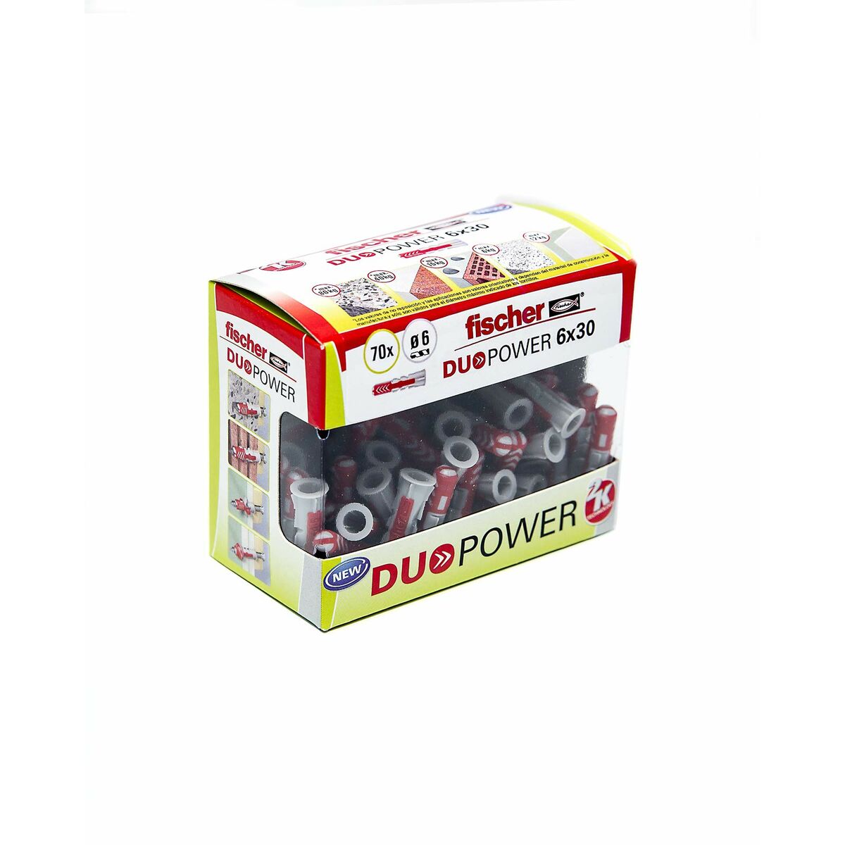 Dobbar Fischer duopower 6 x 30 mm 70 antal - 5