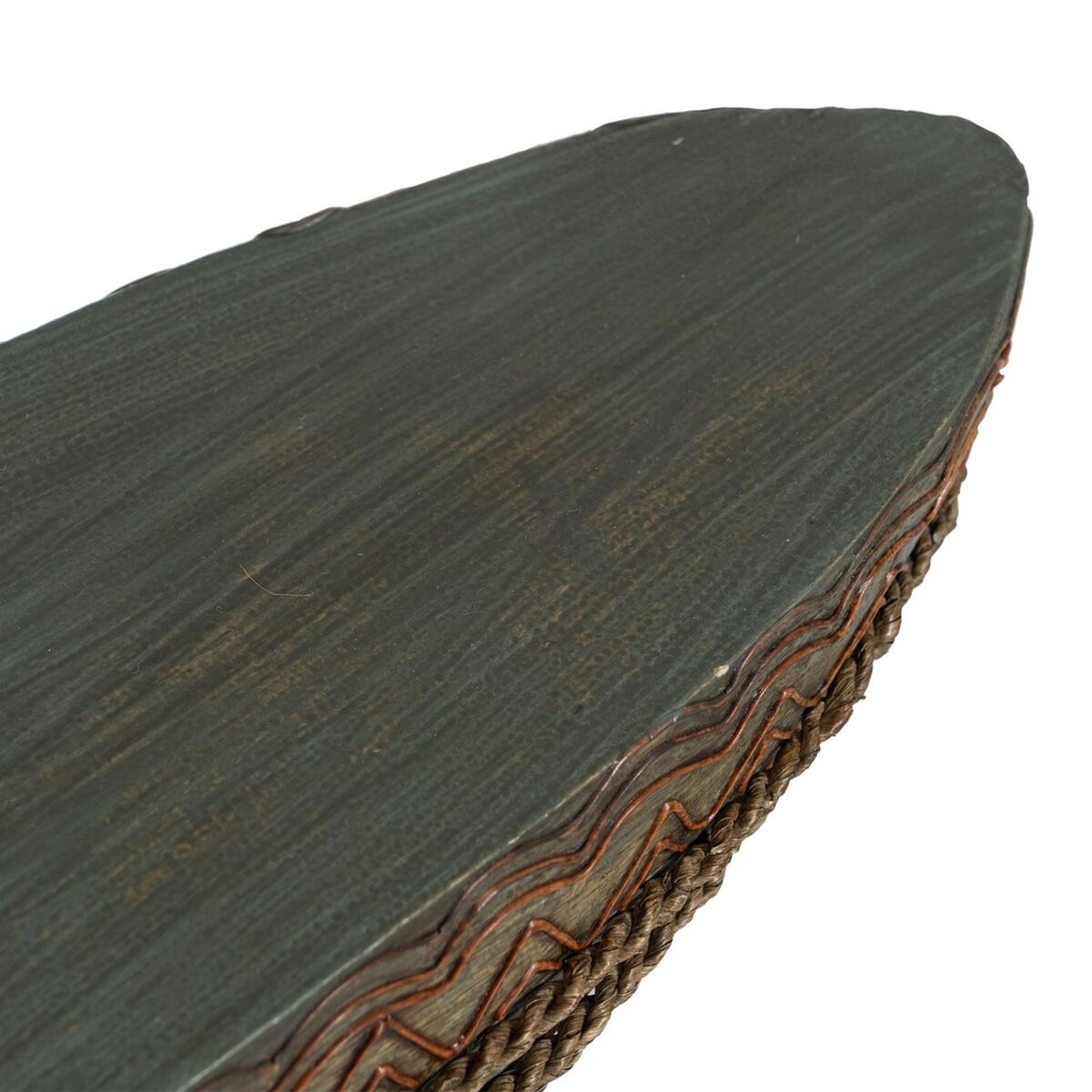 Bordsdekoration Brun Grön Trä Naturliga fibrer 98 x 14 x 16 cm - 6