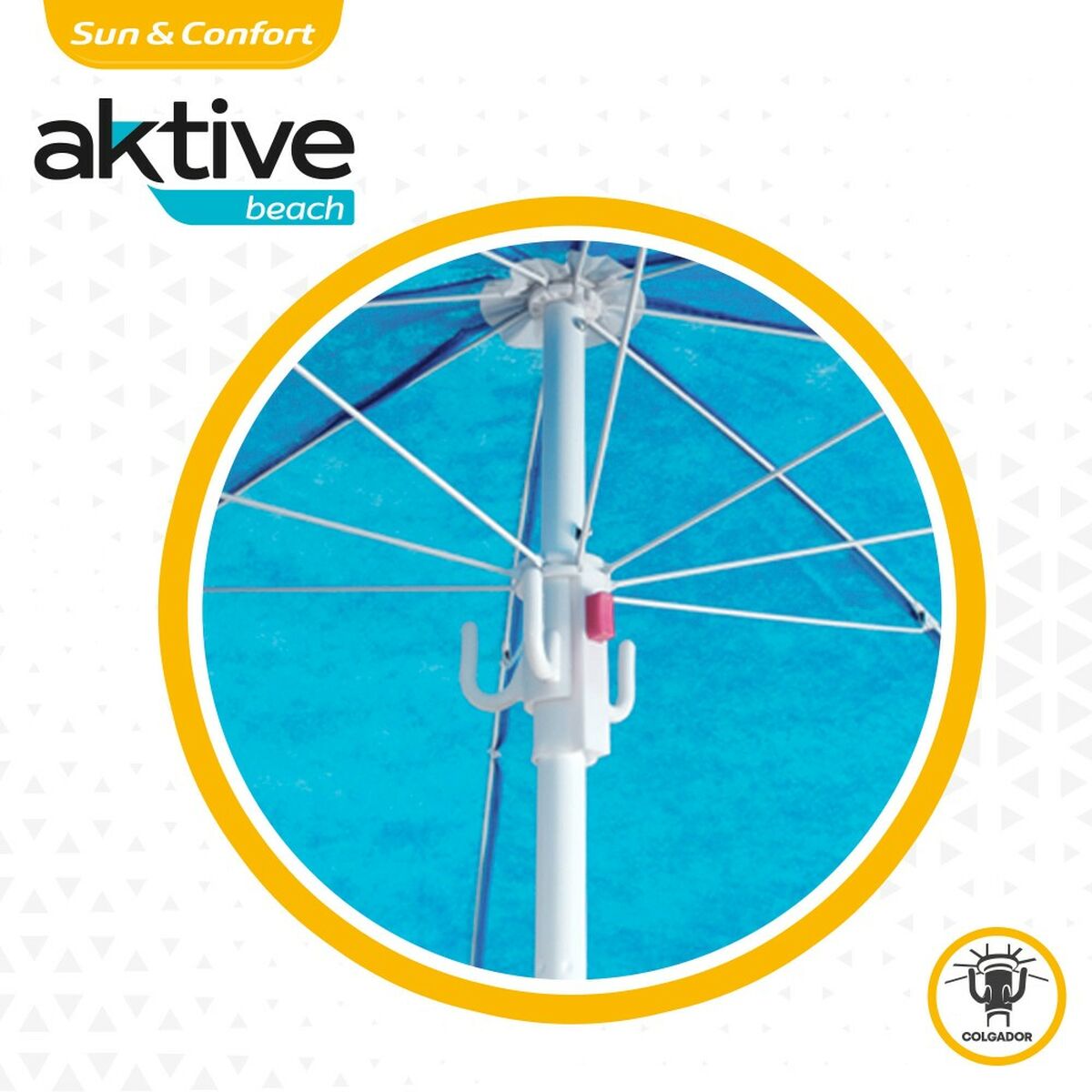 Paraply Aktive 160 x 166 x 160 cm 160 x 170 x 160 cm (12 antal) - 5