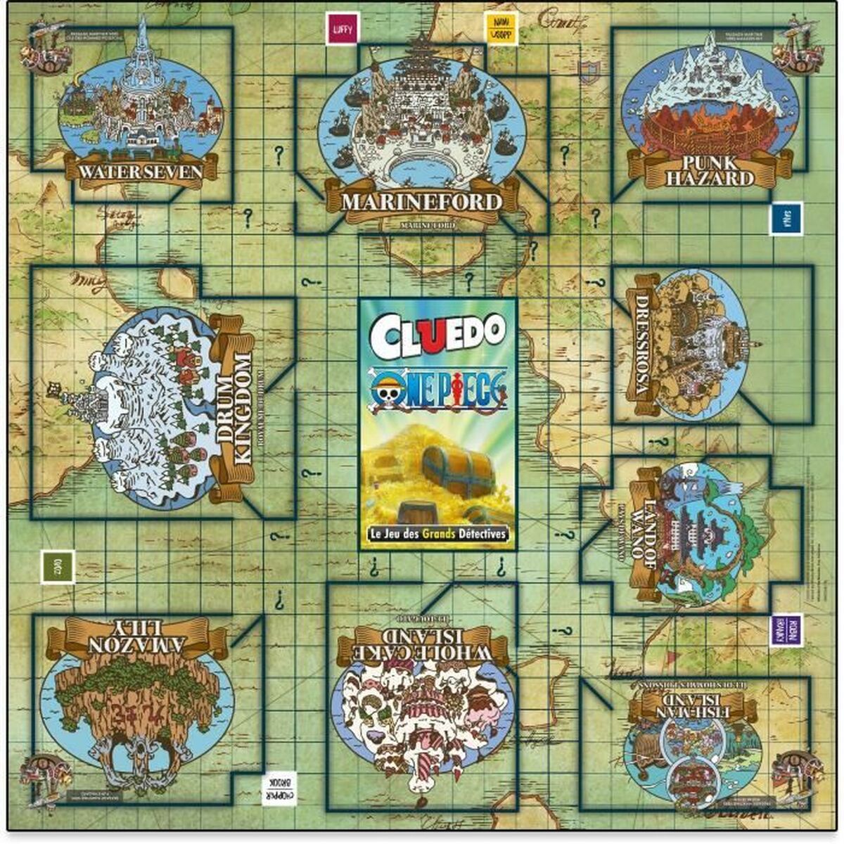 Sällskapsspel Winning Moves Cluedo One Piece - 4
